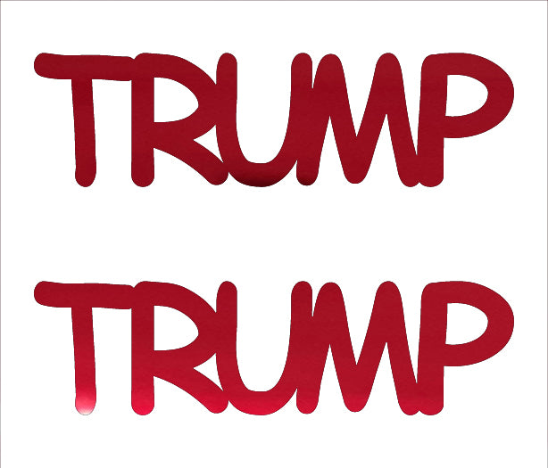 Custom-Buzz Word - TRUMP Red