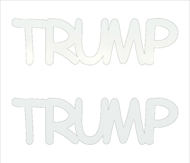 Custom-Buzz Word - TRUMP White