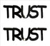 Custom-Buzz Word - TRUST Black