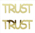 Custom-Buzz Word - TRUST Gold