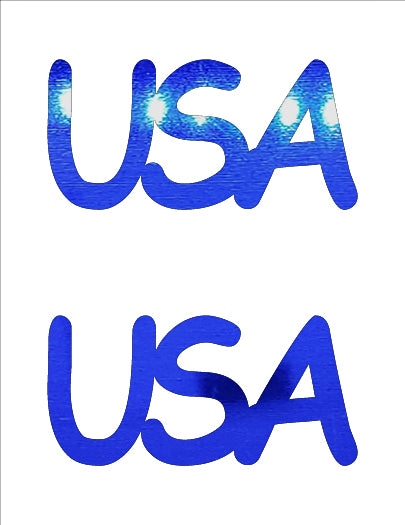 Custom-Buzz Word - USA Blue Royal