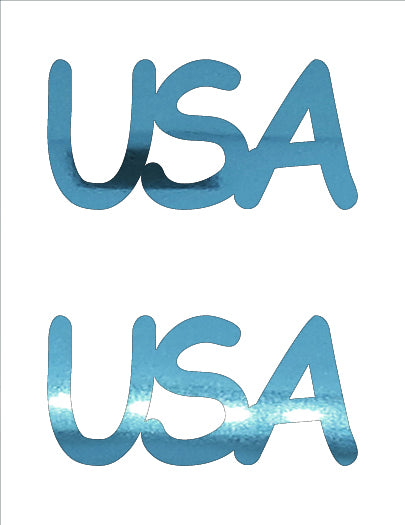 Custom-Buzz Word - USA Blue Sky