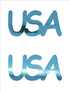 Custom-Buzz Word - USA Blue Sky