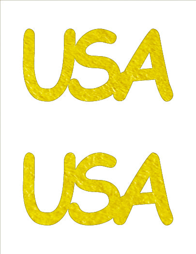 Custom-Buzz Word - USA Yellow Paper