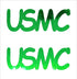 Custom-Buzz Word - USMC Green