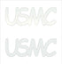 Custom-Buzz Word - USMC White