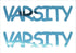 Custom-Buzz Word - VARSITY Blue Sky