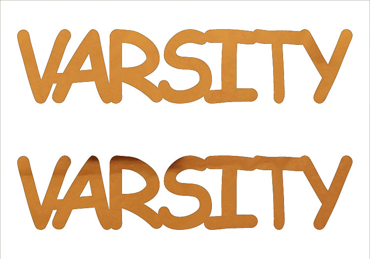 Custom-Buzz Word - VARSITY Orange