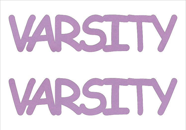 Custom-Buzz Word - VARSITY Pink