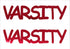 Custom-Buzz Word - VARSITY Red