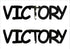 Custom-Buzz Word - VICTORY Black