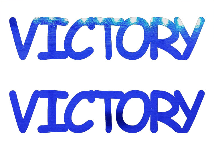 Custom-Buzz Word - VICTORY Blue Royal