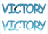 Custom-Buzz Word - VICTORY Blue Sky