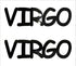 Custom-Buzz Word - VIRGO Black