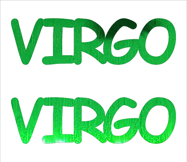 Custom-Buzz Word - VIRGO Green