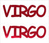 Custom-Buzz Word - VIRGO Red