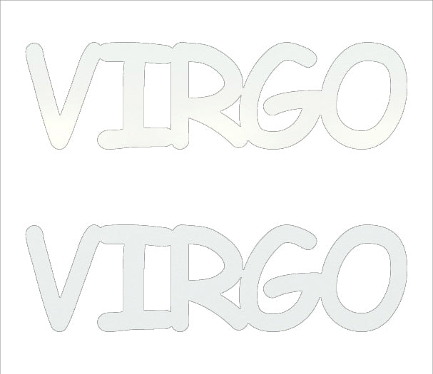 Custom-Buzz Word - VIRGO White