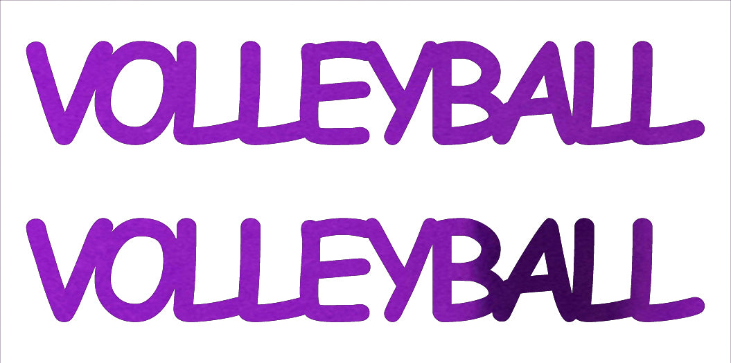 Custom-Buzz Word - VOLLYBALL Purple