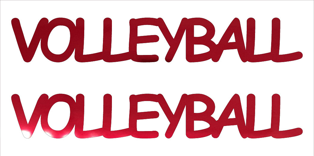 Custom-Buzz Word - VOLLYBALL Red