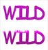 Custom-Buzz Word - WILD Fuchsia