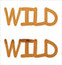 Custom-Buzz Word - WILD Orange