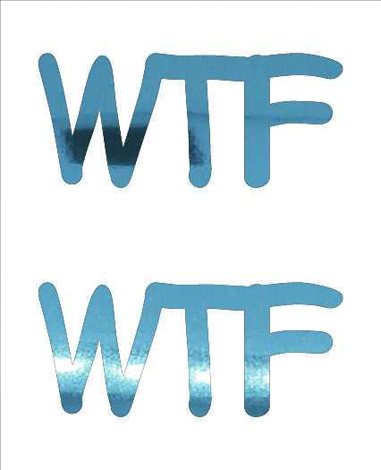 Custom-Buzz Word - WTF Blue Sky