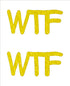 Custom-Buzz Word - WTF Yellow Paper