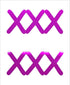 Custom-Buzz Word - XXX Fuchsia