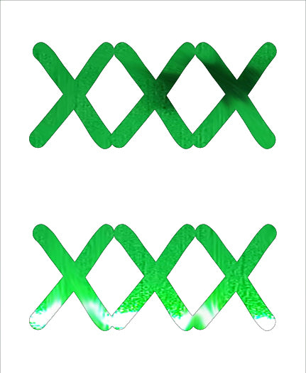 Custom-Buzz Word - XXX Green