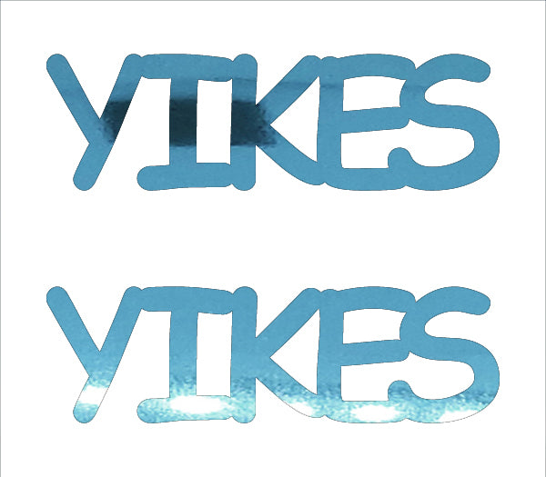 Custom-Buzz Word - YIKES Blue Sky