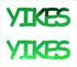 Custom-Buzz Word - YIKES Green