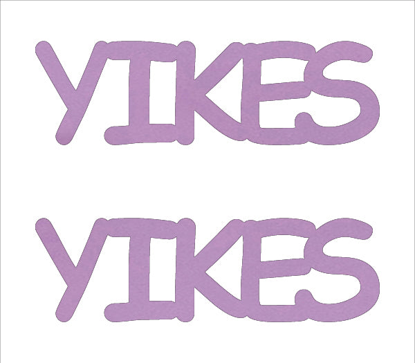 Custom-Buzz Word - YIKES Pink