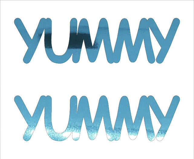 Custom-Buzz Word - YUMMY Blue Sky