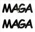 Custom-Buzz Word - MAGA Black