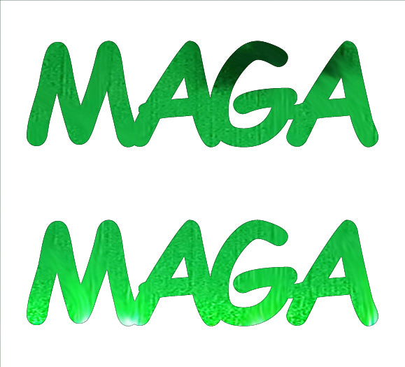 Custom-Buzz Word - MAGA Green