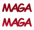 Custom-Buzz Word - MAGA Red