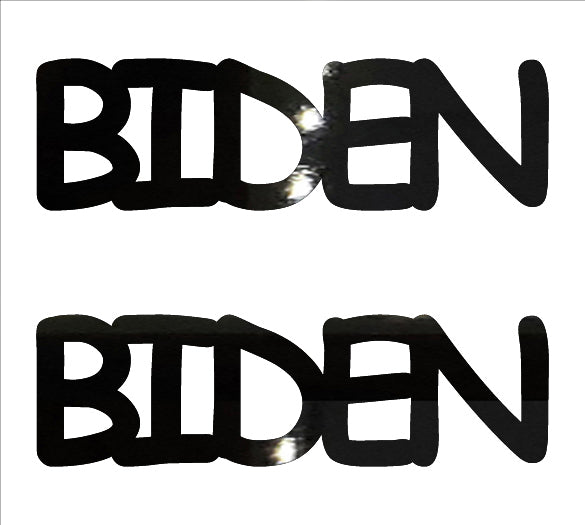 Custom-Buzz Word - BIDEN Black