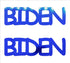 Custom-Buzz Word - BIDEN Blue Royal