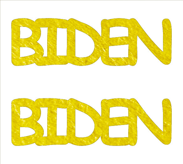 Custom-Buzz Word - BIDEN Yellow Paper