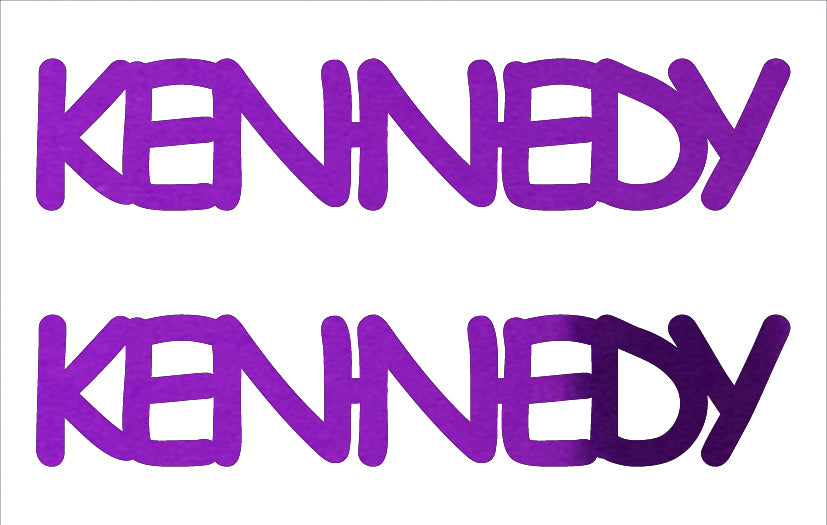 Custom-Buzz Word - KENNEDY Purple