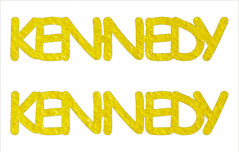 Custom-Buzz Word - KENNEDY Yellow Paper