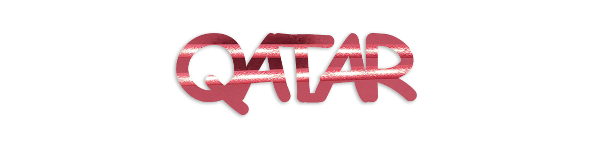 Custom-Fetti Country - QATAR Red