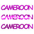 Custom-Fetti Country - CAMEROON Fuchsia