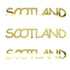 Custom-Fetti Country - SCOTLAND Gold