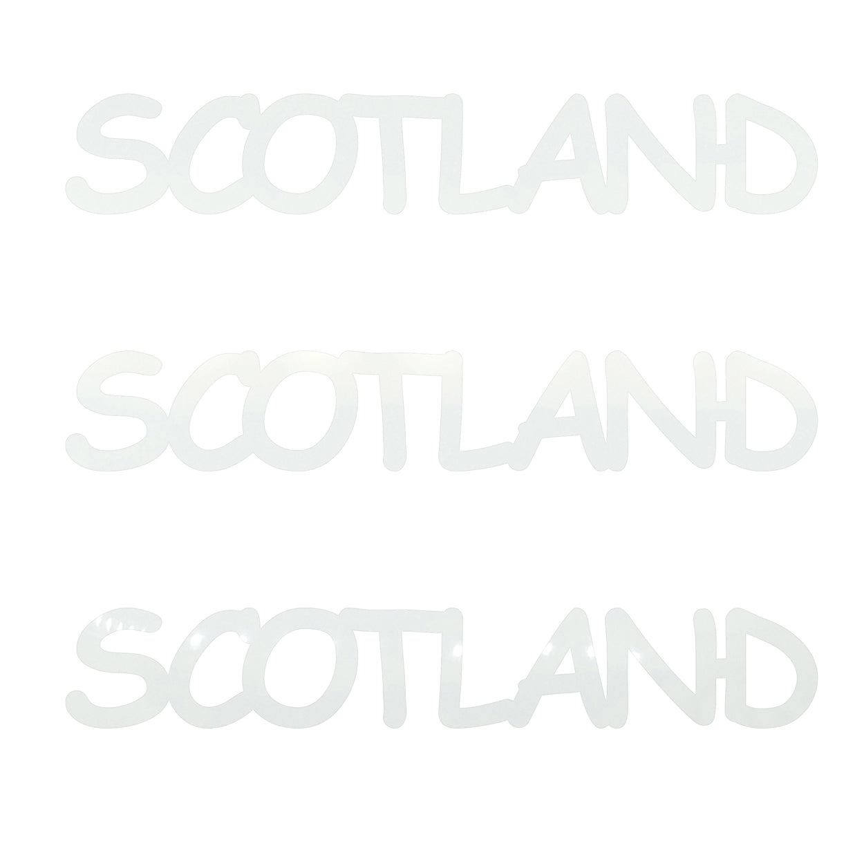 Custom-Fetti Country - SCOTLAND White