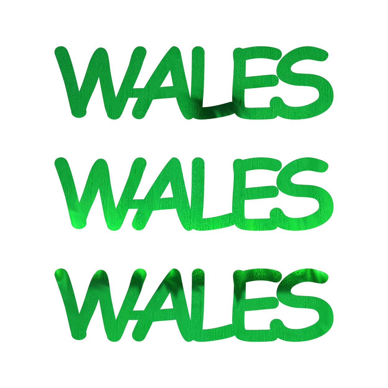 Custom-Fetti Country - WALES Green