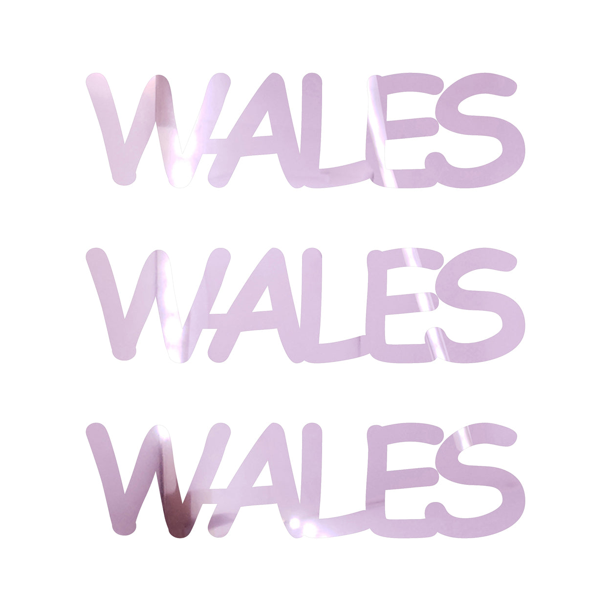 Custom-Fetti Country - WALES Pink