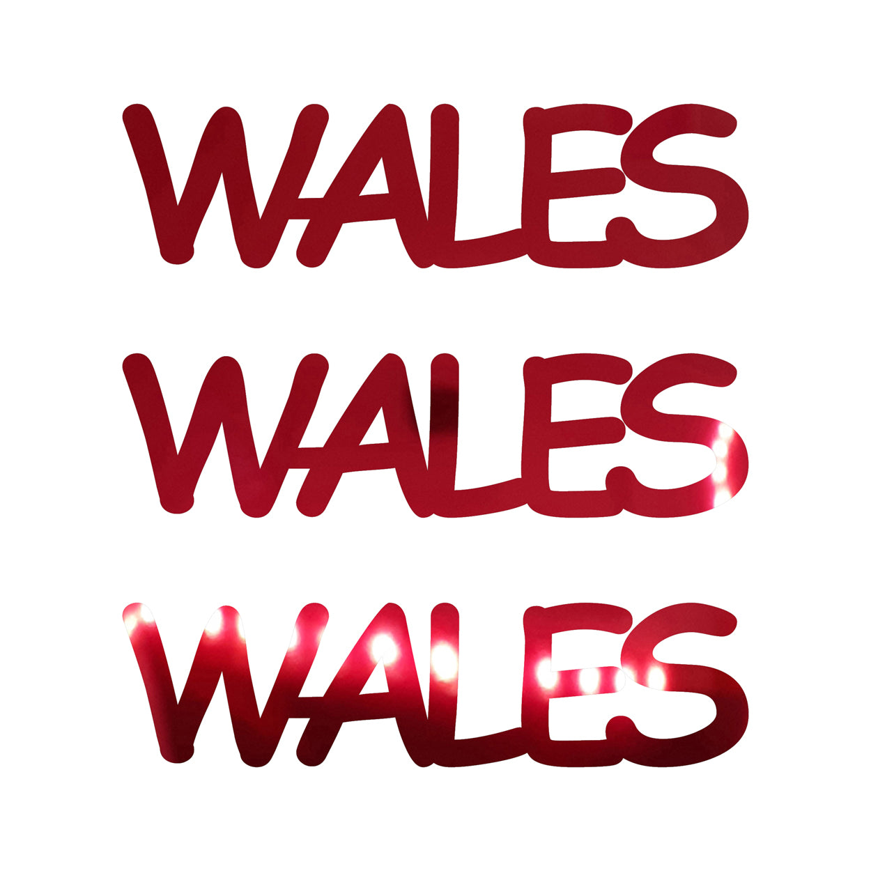 Custom-Fetti Country - WALES Red