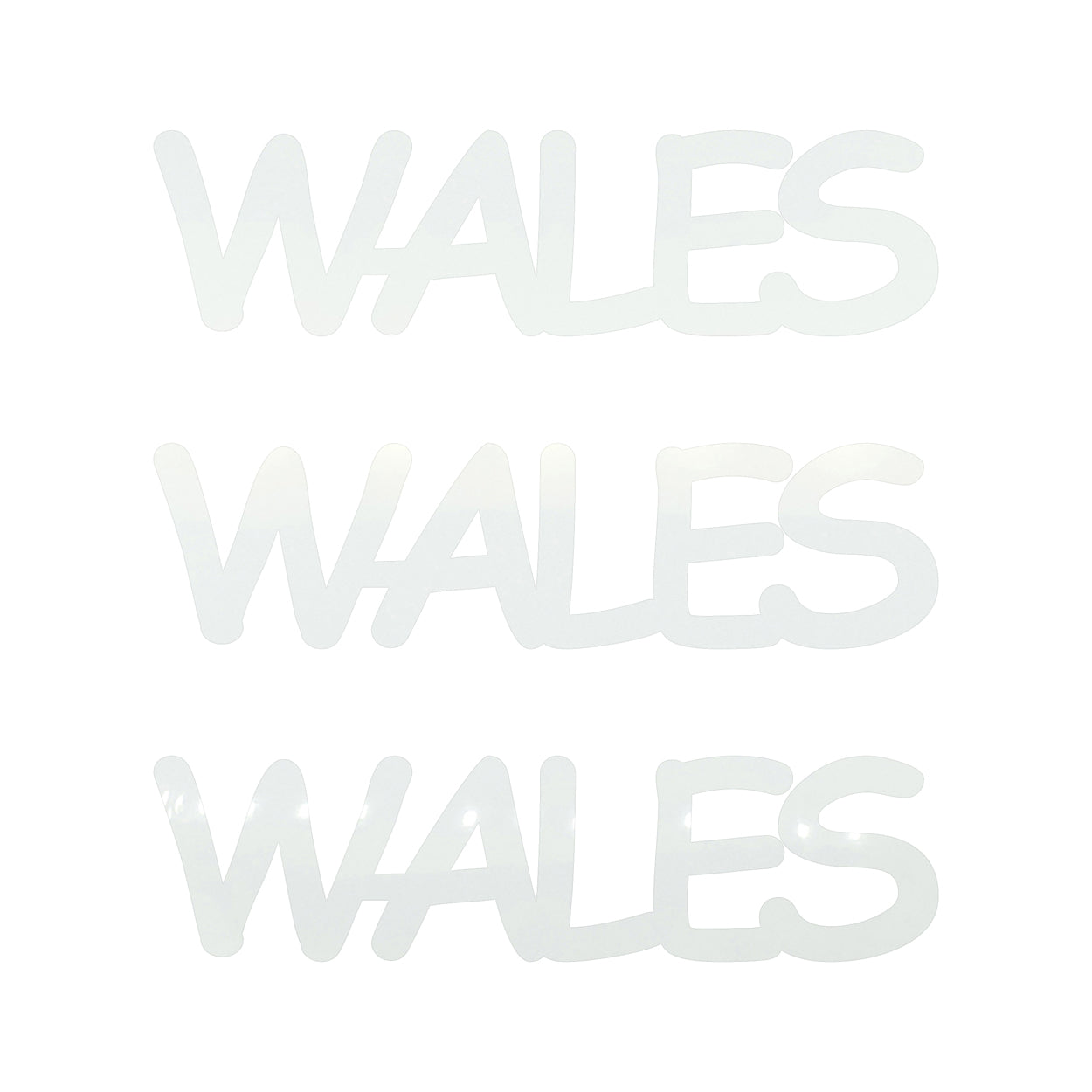 Custom-Fetti Country - WALES White