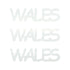 Custom-Fetti Country - WALES White